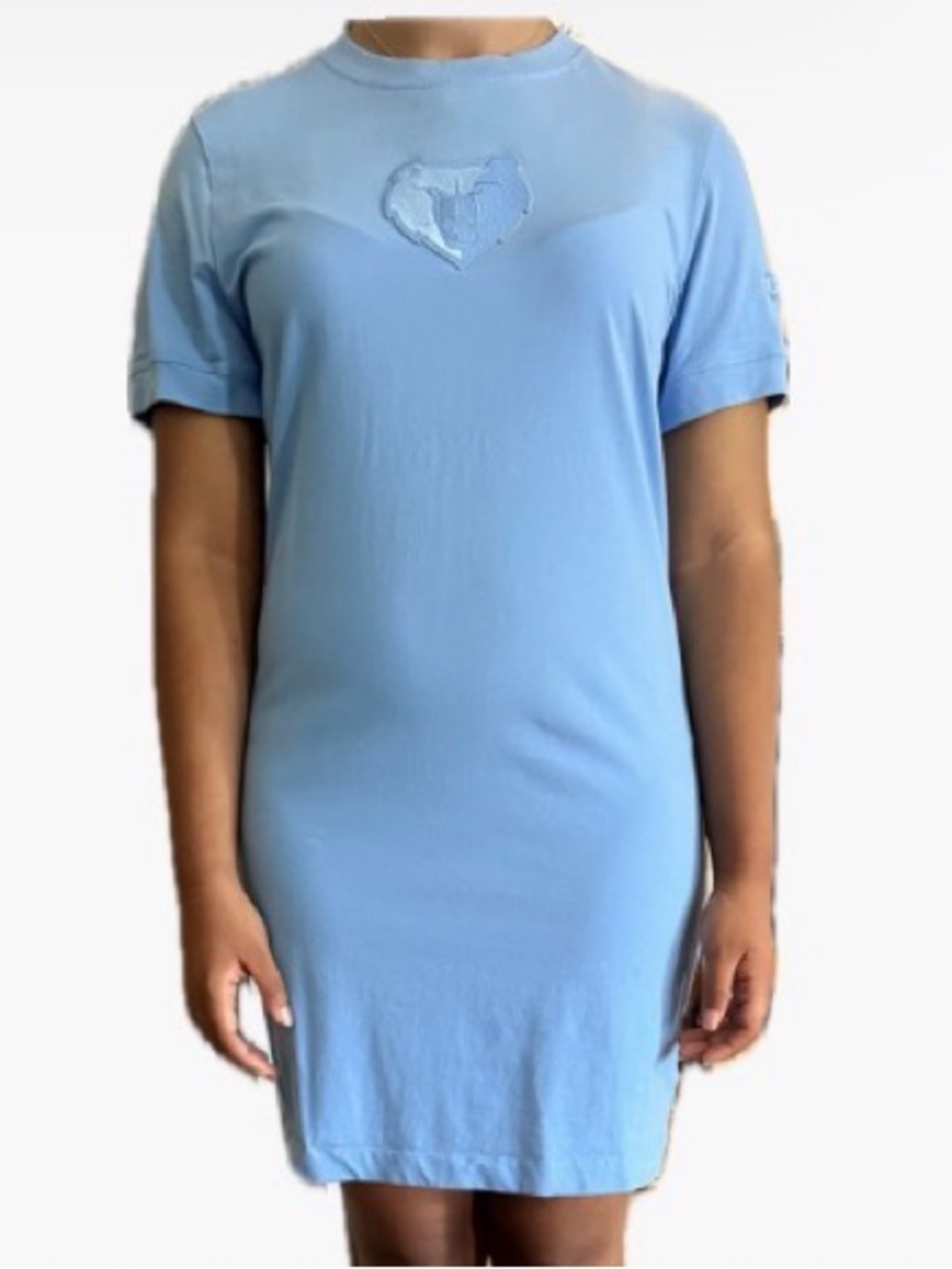 Memphis Grizzlies Light Blue Short Sleeve T-Shirt Dress